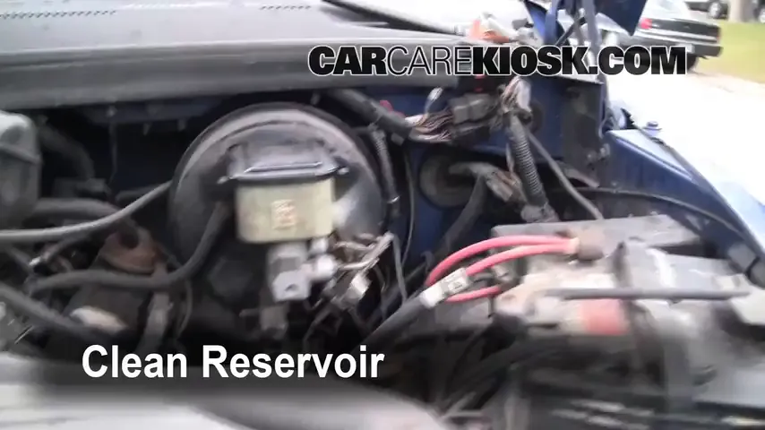 1997 Dodge Ram 2500 5.9L V8 Standard Cab Pickup Brake Fluid Add Fluid